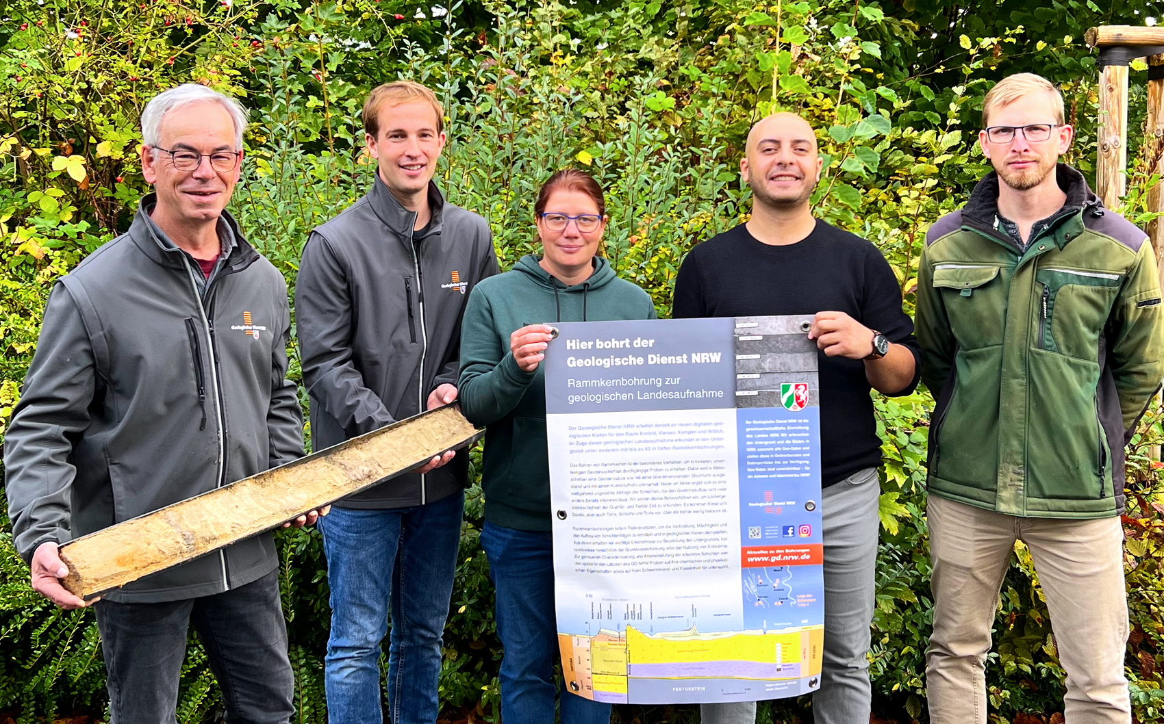 Gruppenfoto von unseren Geo-Fachleuten