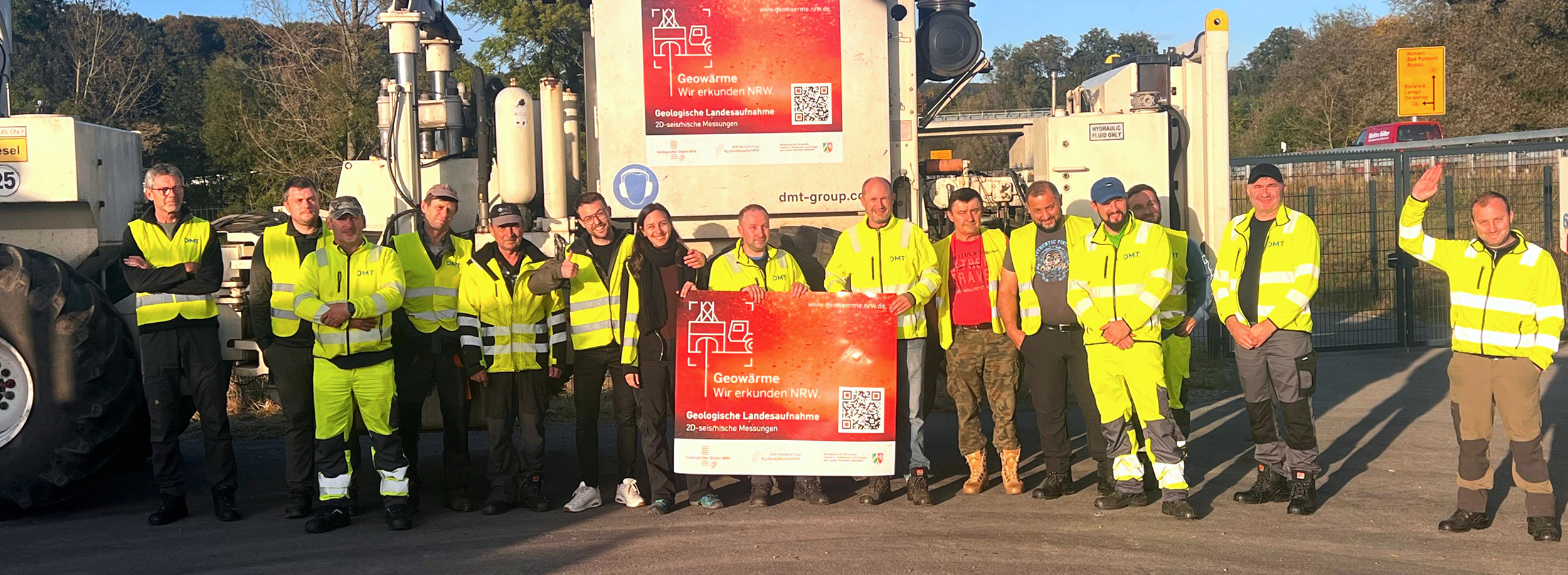 Gruppenfoto des Seismik-Teams