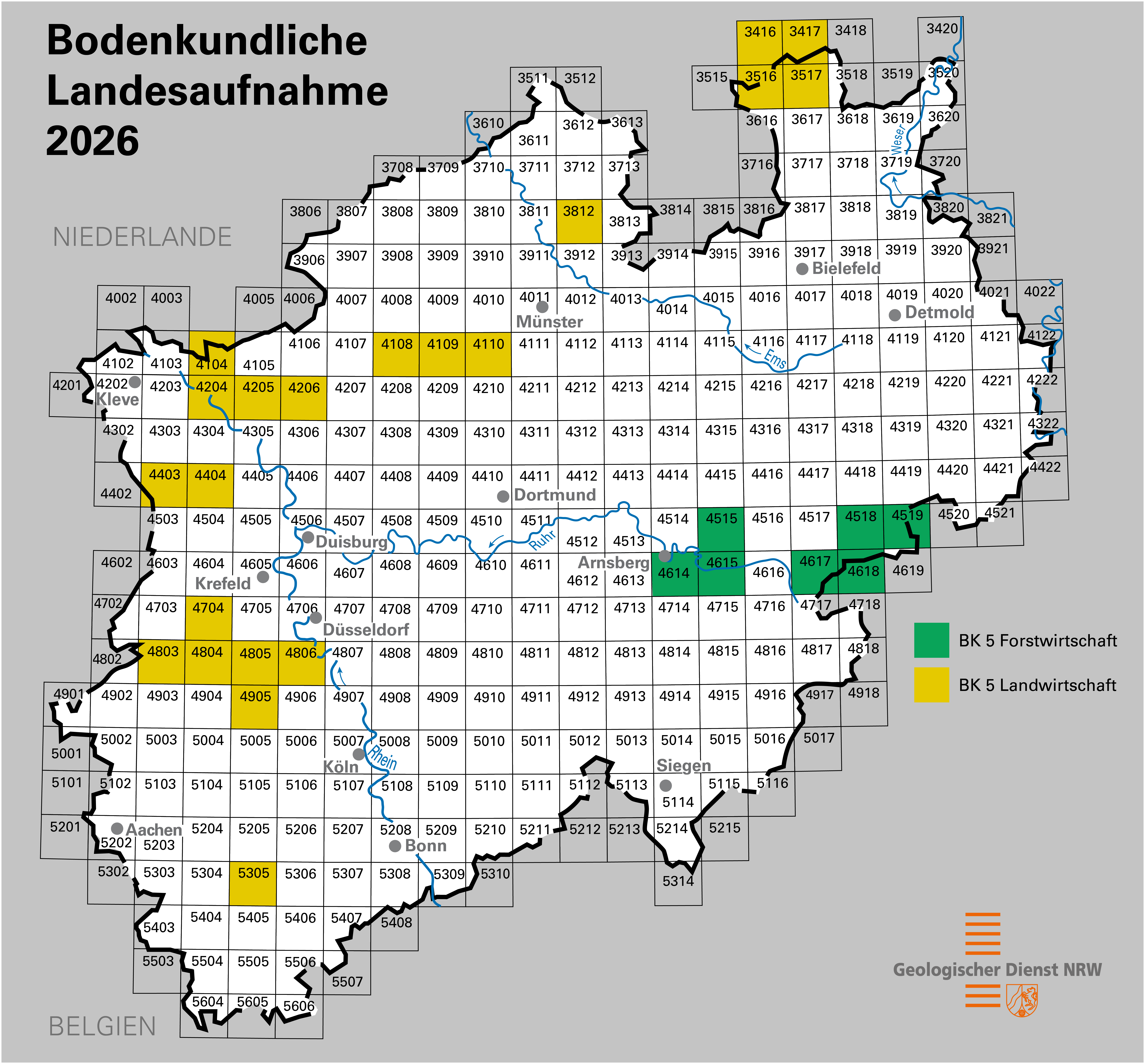 Bodenkundliche Kartierprojekte 2026