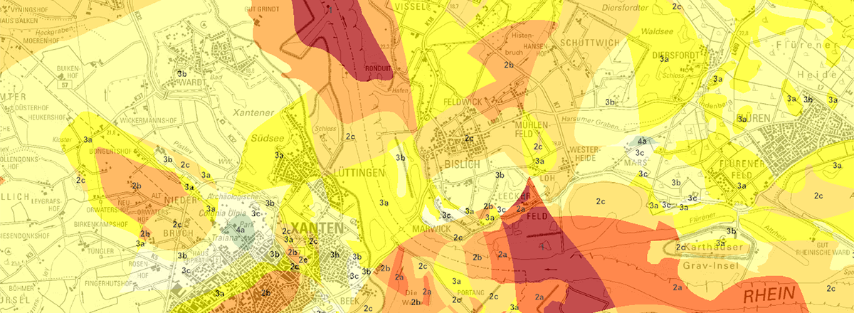 Geothermie von NRW 1:50.000│ Geologischer Dienst NRW